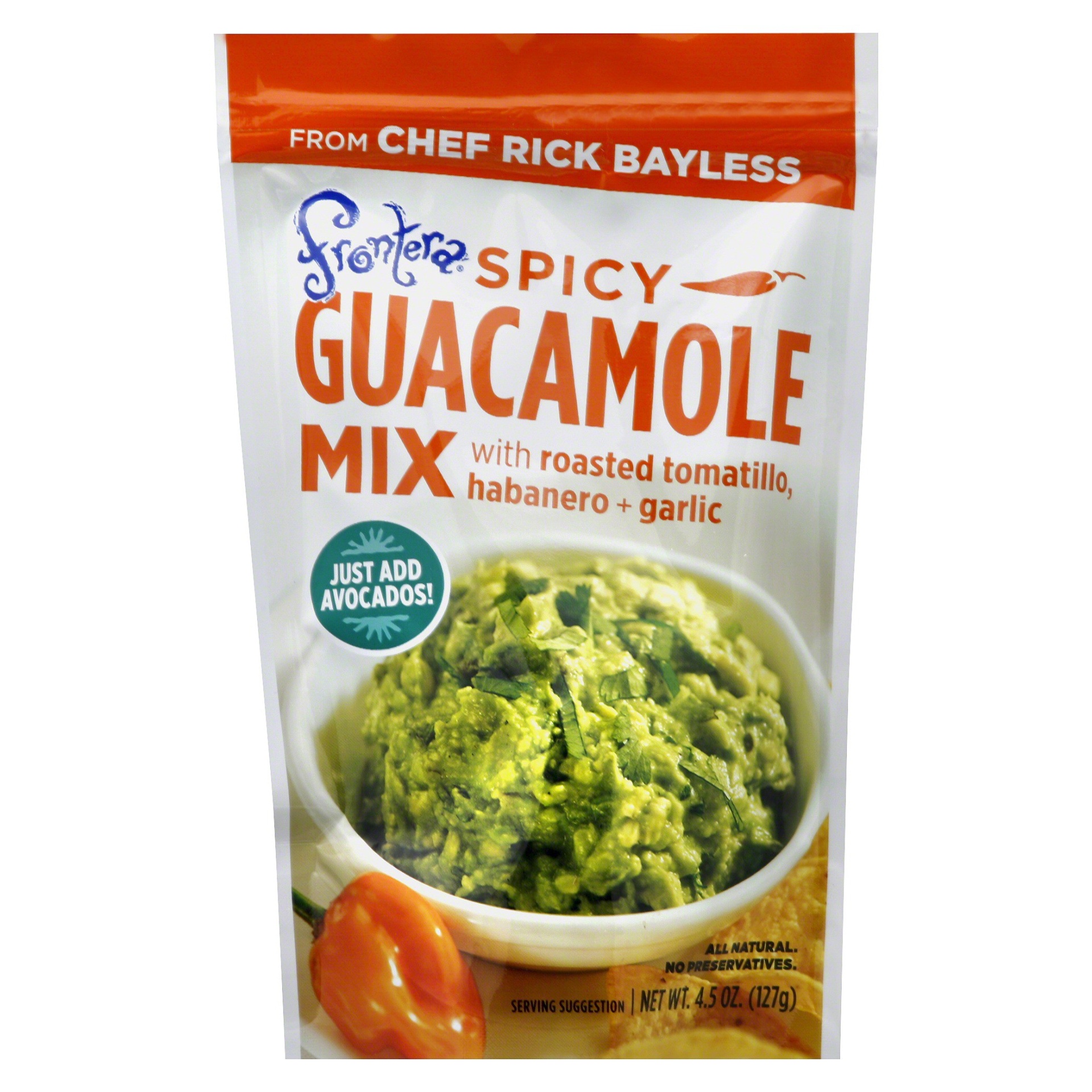 slide 1 of 2, Frontera Spicy Gluten-Free Guacamole Mix - 4.5oz, 4.5 oz