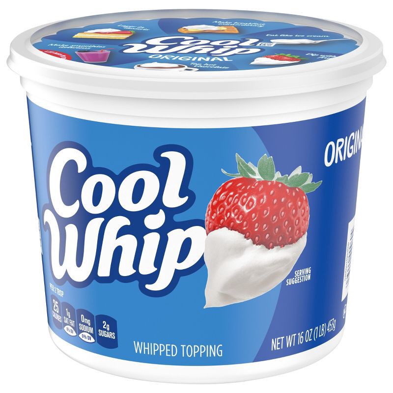 slide 7 of 16, Cool Whip Original Frozen Whipped Topping - 16oz, 16 oz