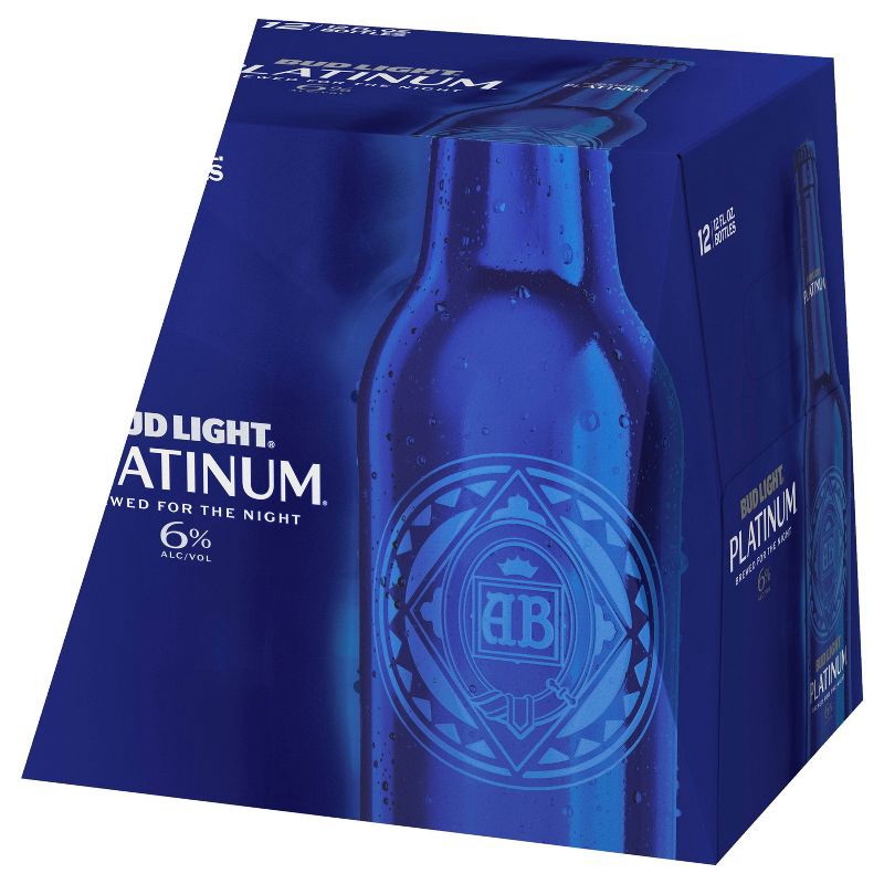 slide 8 of 16, Bud Light Platinum Beer - 12pk/12 fl oz Bottles, 12 ct; 12 fl oz