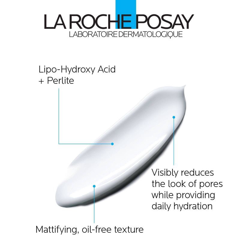 slide 5 of 6, La Roche Posay Effaclar Mat Anti-Shine Face Moisturizer for Oily Skin - 1.35oz, 1.35 oz