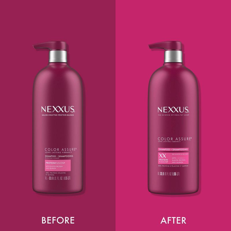 slide 6 of 7, Nexxus Color Assure Shampoo for Color-Treated Hair with Elastin Protein and Quinoa - Sulfate Free - 33.8 fl oz, 33.8 fl oz