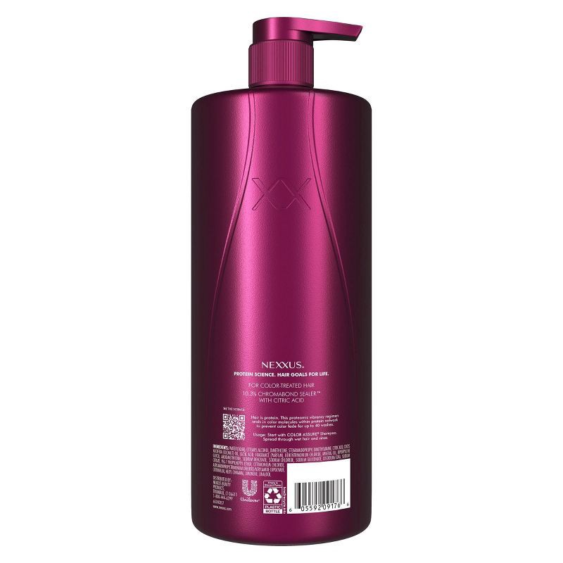 slide 2 of 8, Nexxus Color Assure Conditioner for Color-Treated Hair with Elastin Protein and Quinoa - 33.8 fl oz, 33.8 fl oz