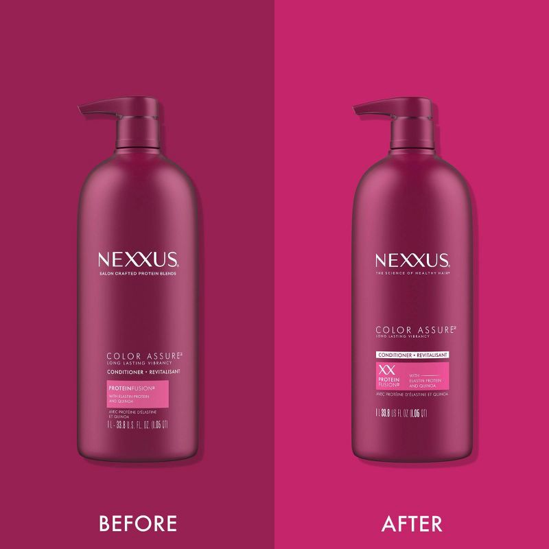 slide 6 of 8, Nexxus Color Assure Conditioner for Color-Treated Hair with Elastin Protein and Quinoa - 33.8 fl oz, 33.8 fl oz