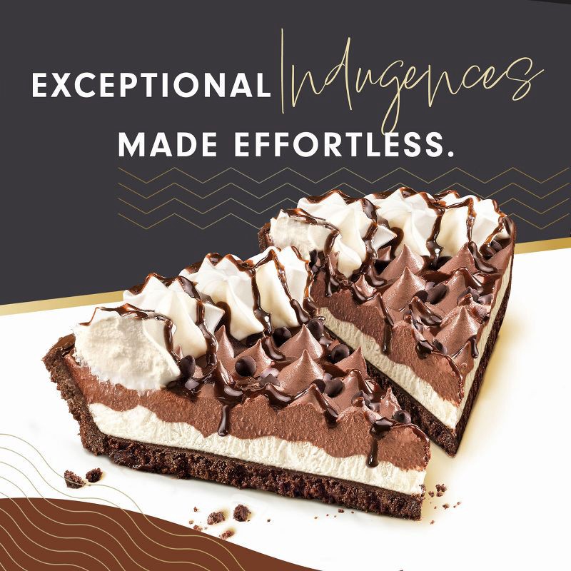 slide 3 of 8, Edwards Singles Frozen Desserts Chocolate Crème Pie Slices - 5.34oz/2ct, 5.34 oz, 2 ct