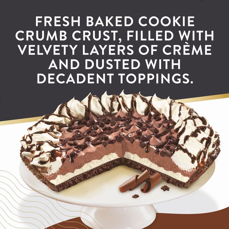 slide 4 of 10, Edwards Frozen Premium Desserts Chocolate Crème Pie - 25.5oz, 25.5 oz