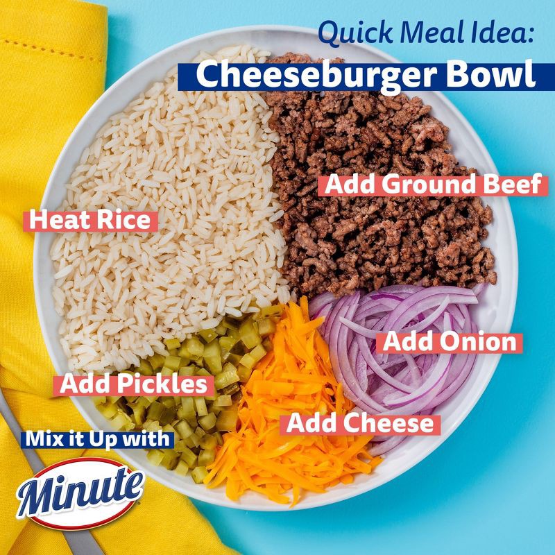 slide 6 of 9, Minute Rice Gluten Free Grain Microwaveable White Rice Bowl - 8.8oz/2ct, 2 ct; 8.8 oz