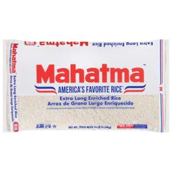 Mahatma Enriched Extra Long Grain Rice - 10lbs