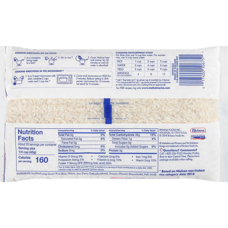 slide 2 of 9, Mahatma Enriched Extra Long Grain Rice - 2lbs, 2 lb