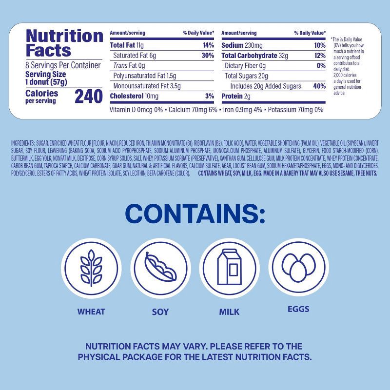 slide 4 of 10, Entenmann's Glazed Buttermilk Donuts - 8ct / 16oz, 8 ct; 16 oz