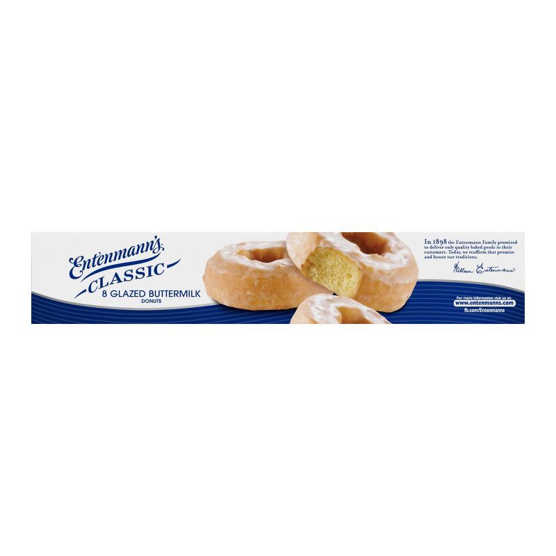 slide 5 of 10, Entenmann's Glazed Buttermilk Donuts - 8ct / 16oz, 8 ct; 16 oz