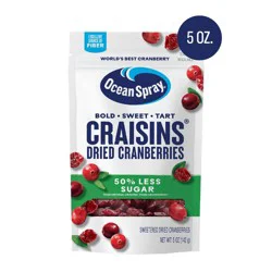 Ocean Spray Reduced Sugar Craisins - 5oz