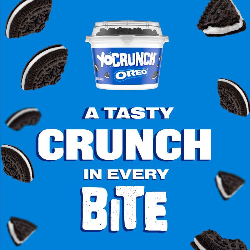 slide 3 of 11, YoCrunch Low Fat Vanilla with OREO Yogurt - 4ct/4oz Cups, 4 ct; 4 oz