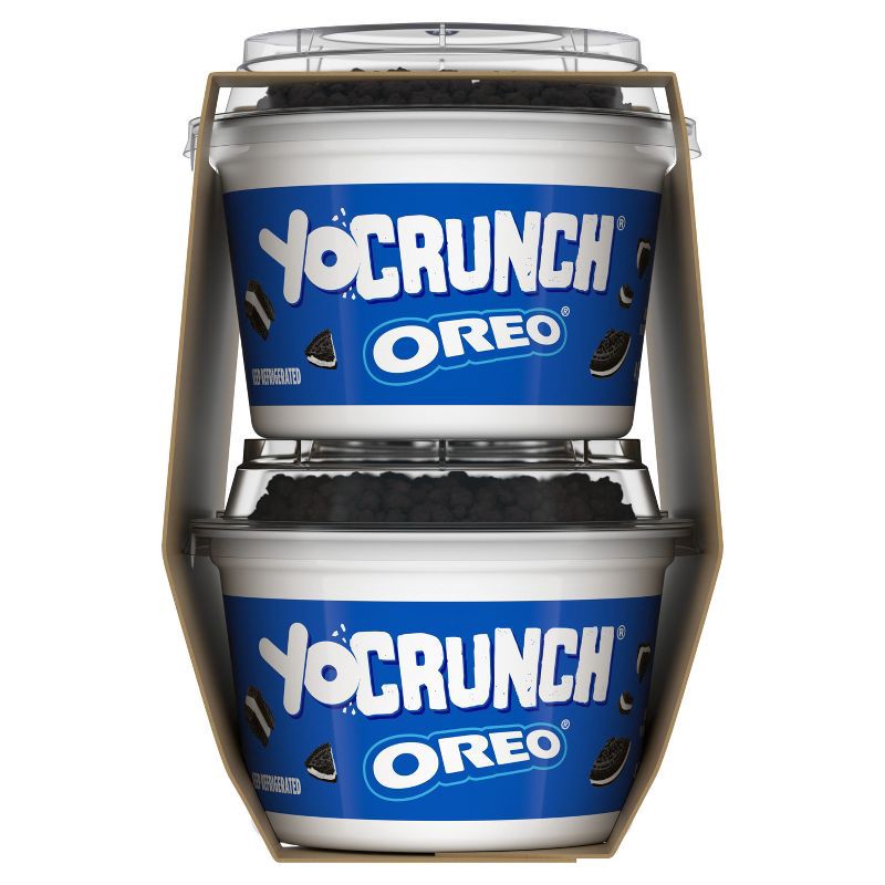slide 10 of 10, YoCrunch Low Fat Vanilla with OREO Yogurt - 4ct/4oz Cups, 4 ct; 4 oz