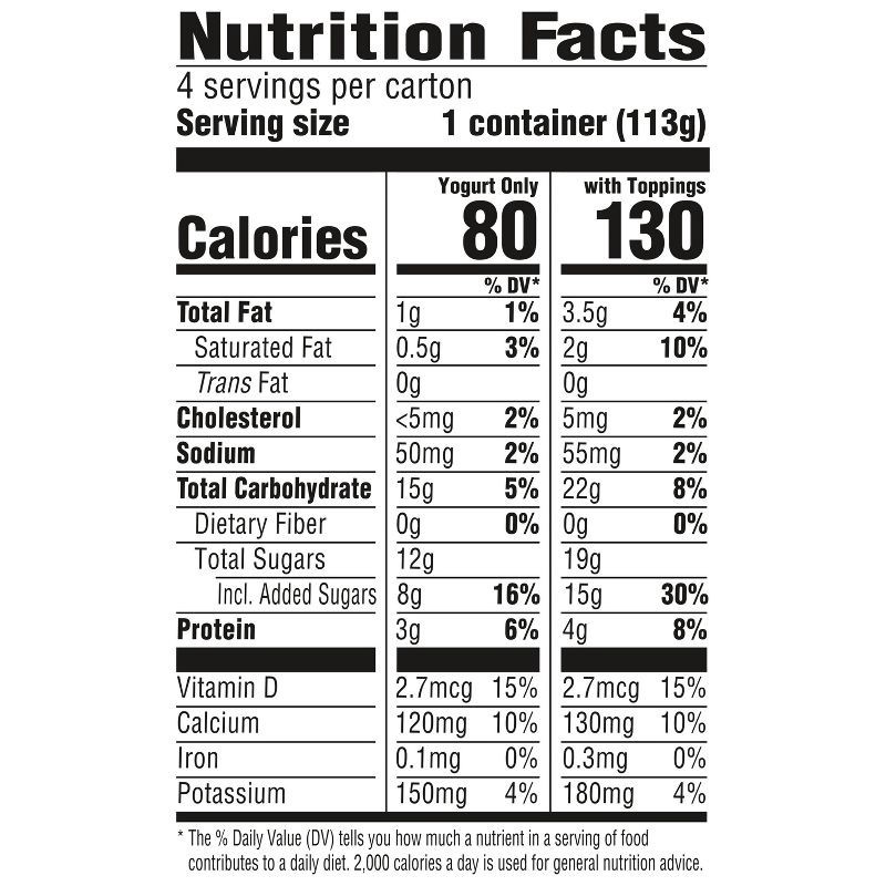 slide 7 of 11, YoCrunch Low Fat Vanilla with M&Ms Yogurt - 4ct/4oz Cups, 4 ct; 4 oz