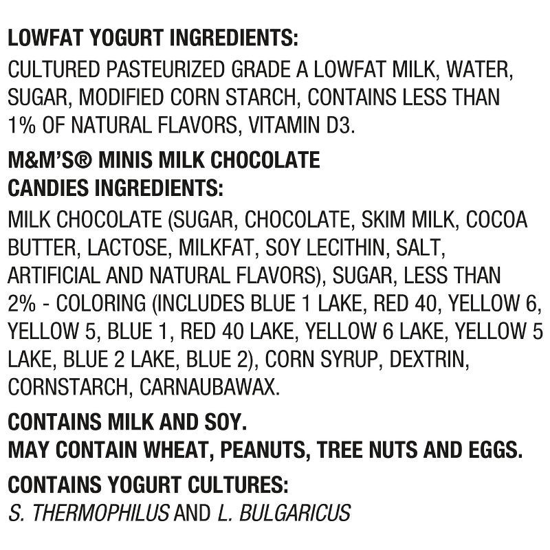 slide 8 of 11, YoCrunch Low Fat Vanilla with M&Ms Yogurt - 4ct/4oz Cups, 4 ct; 4 oz