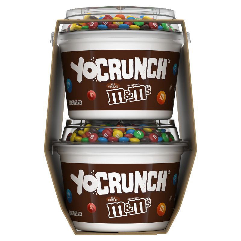 slide 10 of 13, YoCrunch Low Fat Vanilla with M&Ms Yogurt - 4ct/4oz Cups, 4 ct; 4 oz