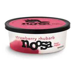 noosa Strawberry Rhubarb Aussie Style Yogurt - 11g Protein 8oz