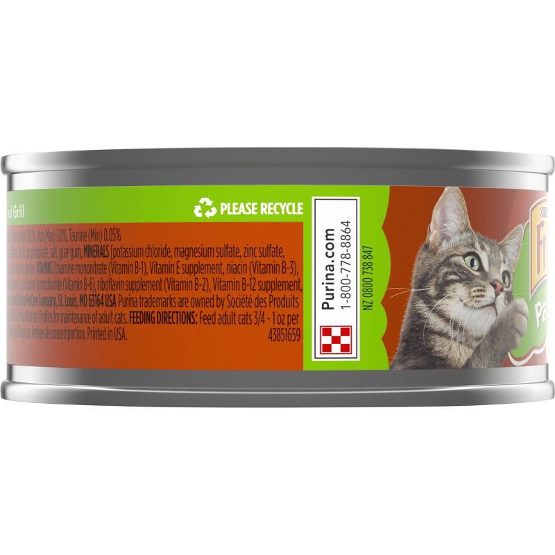 slide 4 of 5, Purina Friskies Paté Chicken Flavor Wet Cat Food Mixed Grill - 5.5oz, 5.5 oz