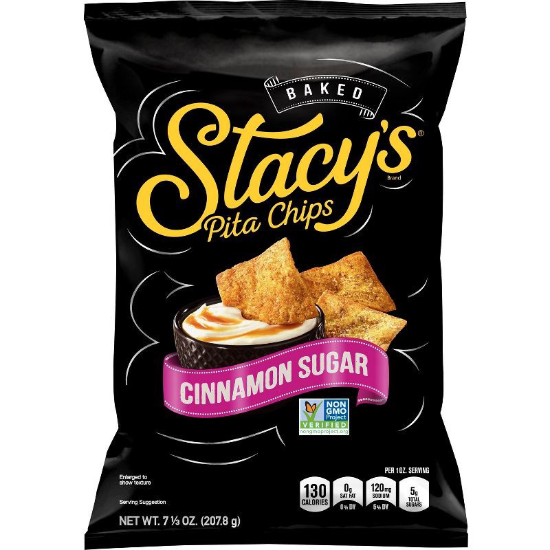 slide 1 of 3, Stacys Stacy's Cinnamon Sugar Pita Chips - 7.33oz, 7.33 oz