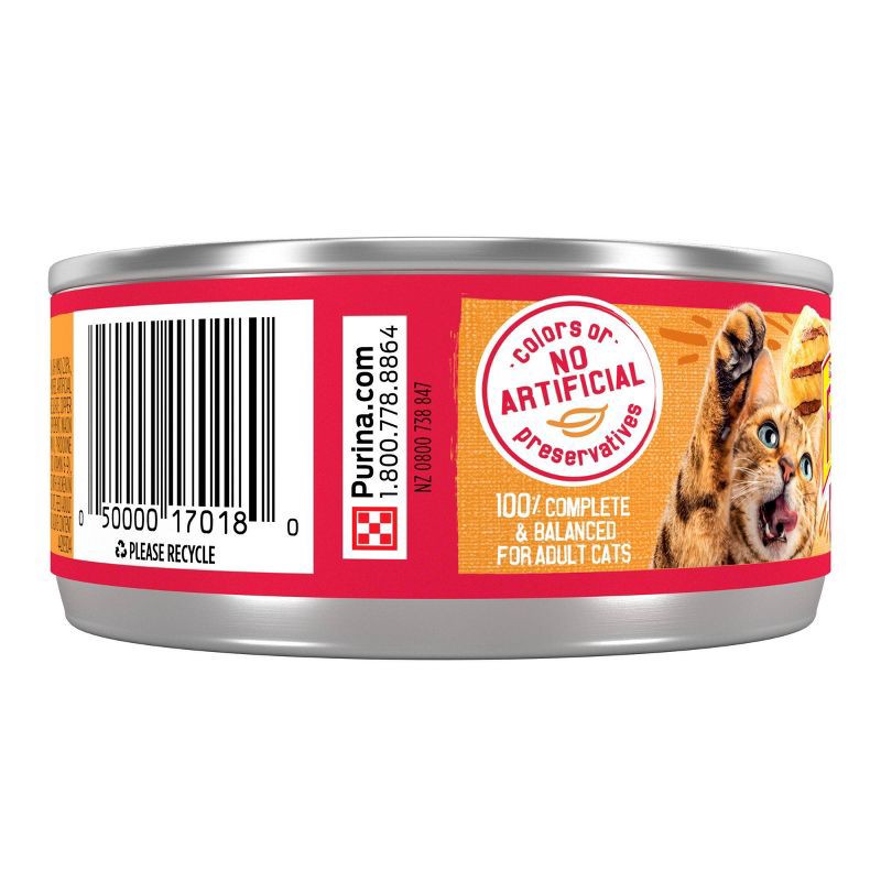slide 4 of 5, Purina Friskies Prime Filets Wet Cat Food with Chicken In Gravy - 5.5oz, 5.5 oz