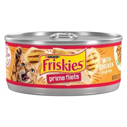 Purina Friskies Prime Filets Wet Cat Food with Chicken In Gravy - 5.5oz