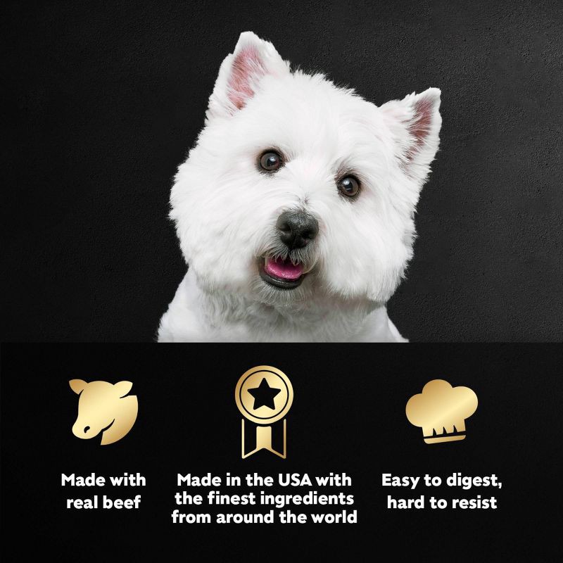 slide 3 of 14, Cesar Filets in Gravy Read Meat Beef Gravy and Steak Flavor Variety Pack Small Breed Wet Dog Food - 3.5oz/12ct, 12 ct; 3.5 oz