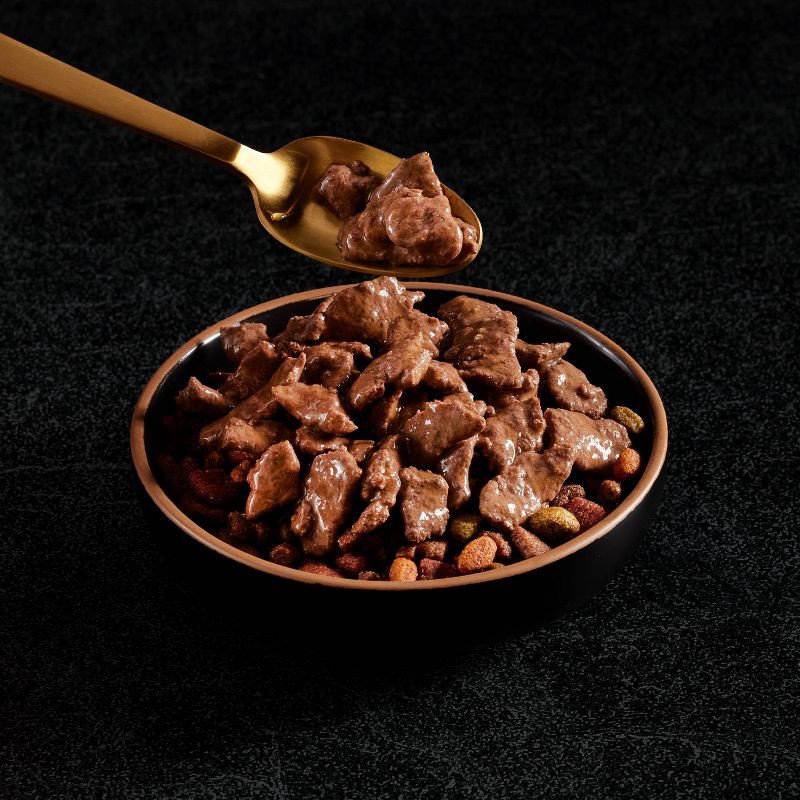 slide 13 of 14, Cesar Filets in Gravy Read Meat Beef Gravy and Steak Flavor Variety Pack Small Breed Wet Dog Food - 3.5oz/12ct, 12 ct; 3.5 oz