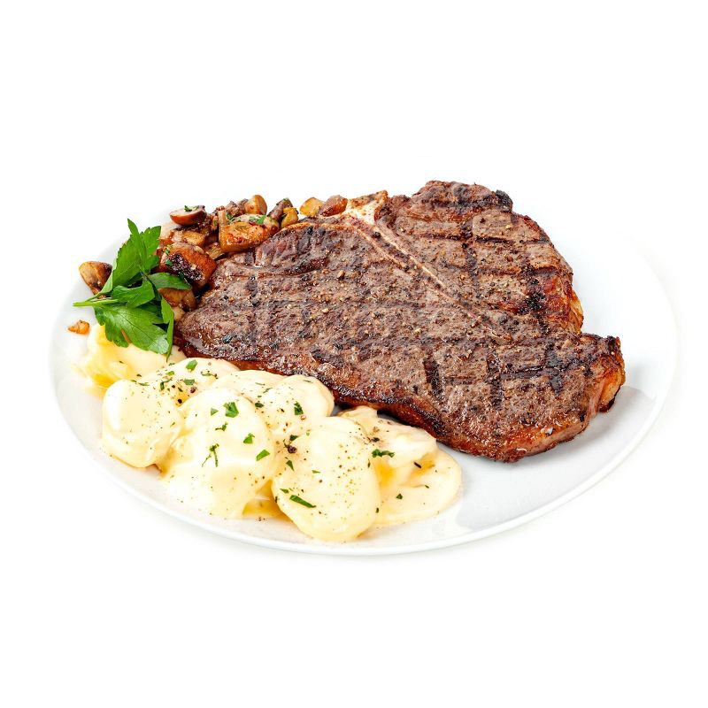 slide 2 of 4, USDA Choice Angus Beef T-Bone Steak - 1.36-3.50 lbs - price per lb - Good & Gather™, per lb