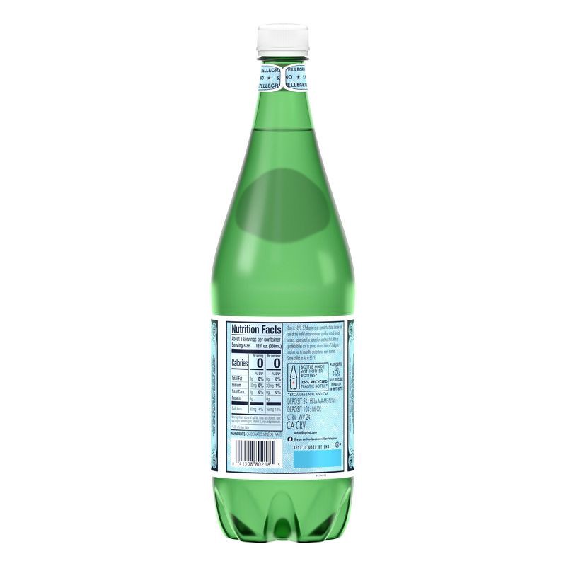 slide 8 of 8, Sanpellegrino S.Pellegrino Sparkling Natural Mineral Water - 33.8 fl oz., 33.8 fl oz