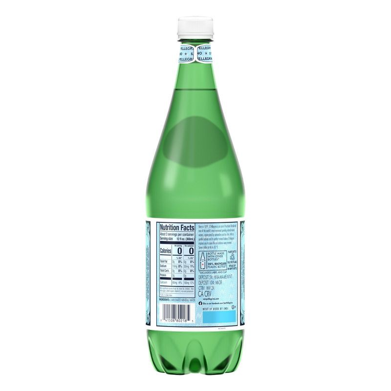 slide 4 of 7, Sanpellegrino S.Pellegrino Sparkling Natural Mineral Water - 33.8 fl oz., 33.8 fl oz