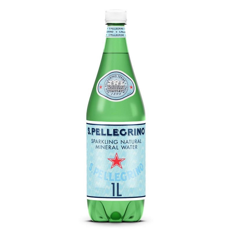 slide 1 of 8, Sanpellegrino S.Pellegrino Sparkling Natural Mineral Water - 33.8 fl oz., 33.8 fl oz