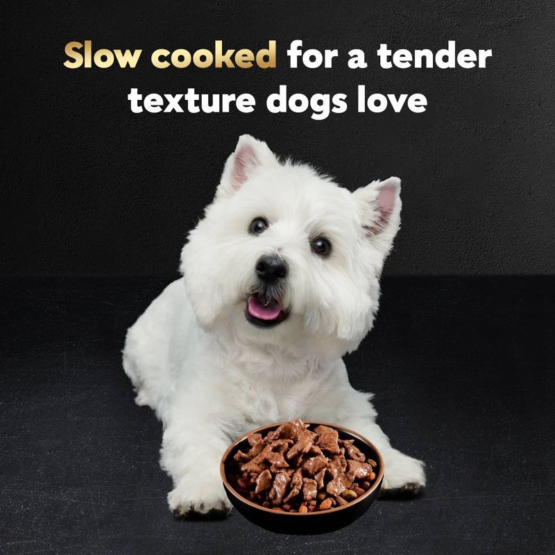 slide 4 of 17, Cesar Beef and Gravy Flavor Small Breed Wet Dog Food - 3.5oz, 3.5 oz