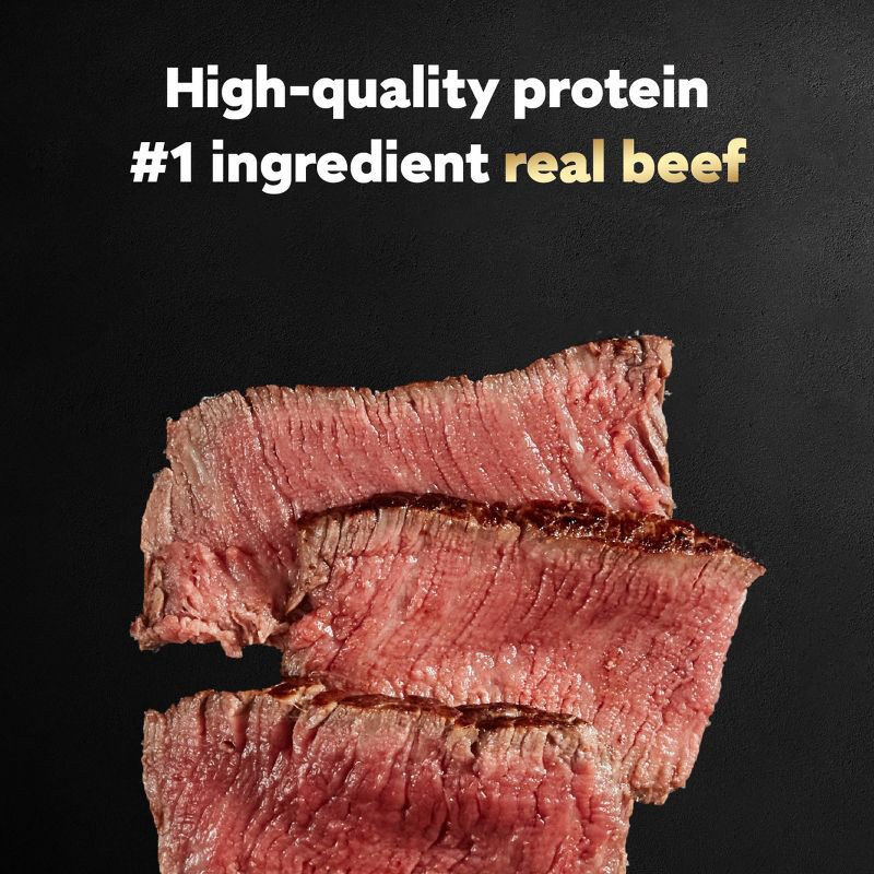 slide 2 of 10, Cesar Classic Loaf in Sauce Grilled Steak, Beef, Gravy and Eggs Flavor Small Breed Wet Dog Food - 3.5oz, 3.5 oz