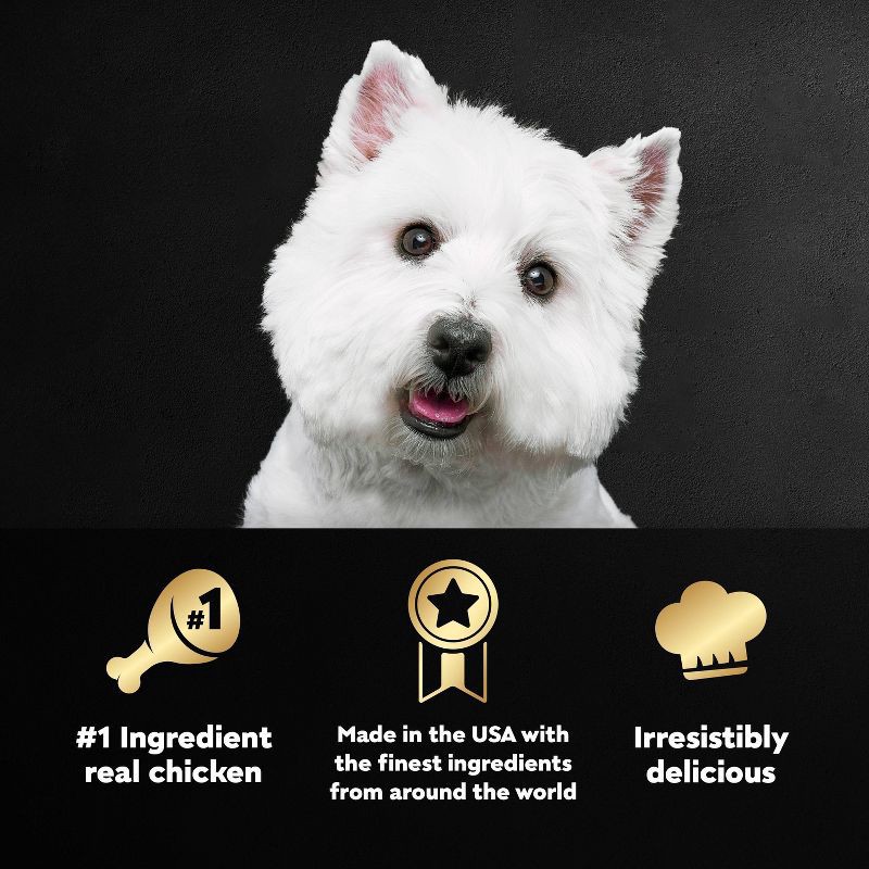 slide 4 of 13, Cesar Classic Loaf in Sauce Grilled Chicken and Gravy Flavor Small Breed Wet Dog Food - 3.5oz, 3.5 oz