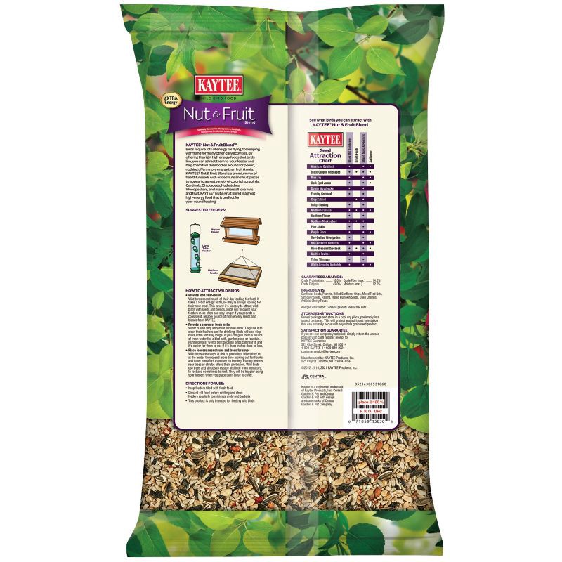 slide 2 of 4, Kaytee (Nut & Fruit) - Dry Bird Food - 10lbs, 10 lb