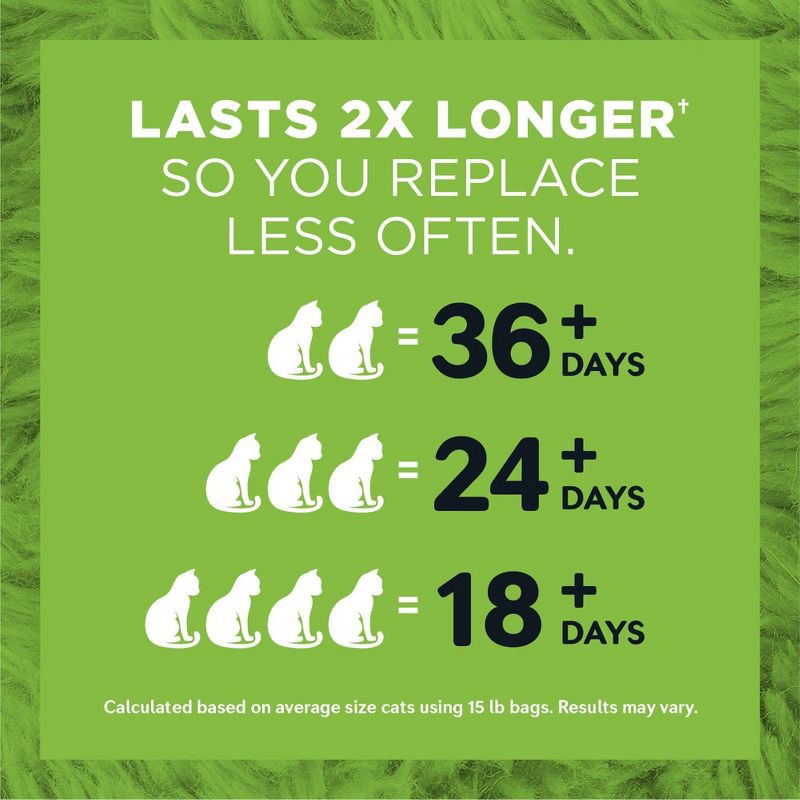 slide 8 of 9, World's Best Cat Litter- Clumping Cat Formula - 15lbs, 15 lb