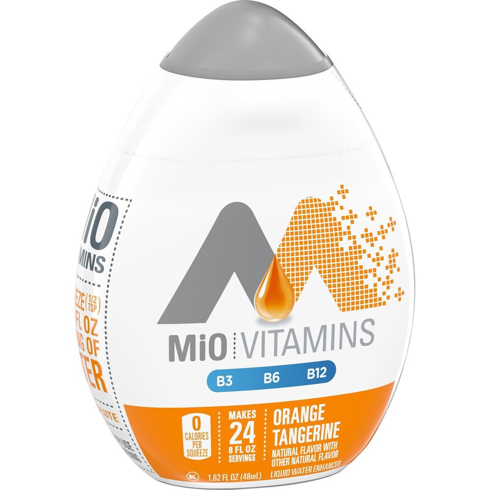 slide 6 of 8, MiO Vitamins Orange Tangerine Naturally Flavored Liquid Water Enhancer - 1.62 fl oz, 1.62 fl oz