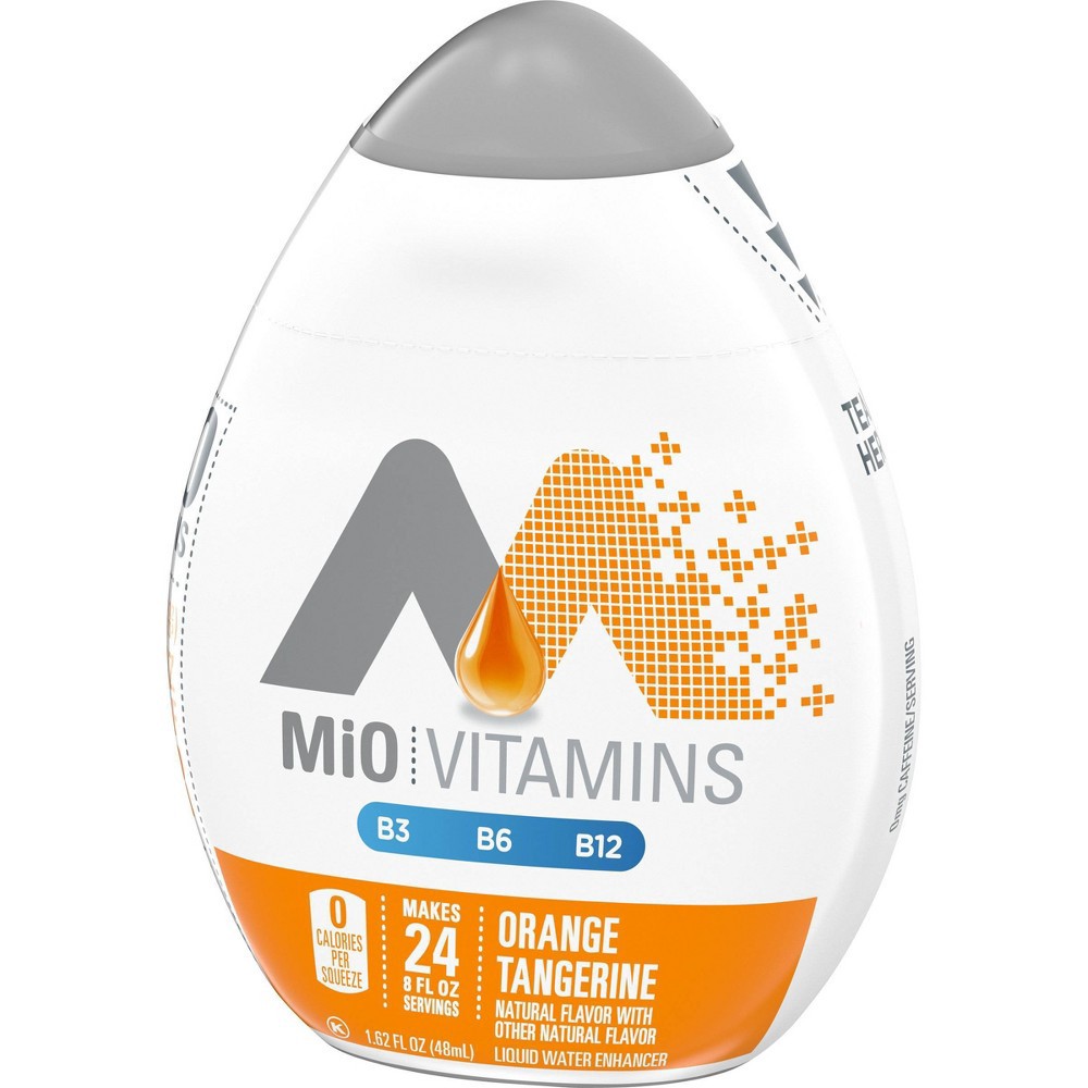 slide 7 of 8, MiO Vitamins Orange Tangerine Naturally Flavored Liquid Water Enhancer - 1.62 fl oz, 1.62 fl oz