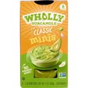 Wholly Guacamole Classic Mini Bowls - 12oz/6ct: Certified Gluten-Free, No Added MSG, No Artificial Flavors