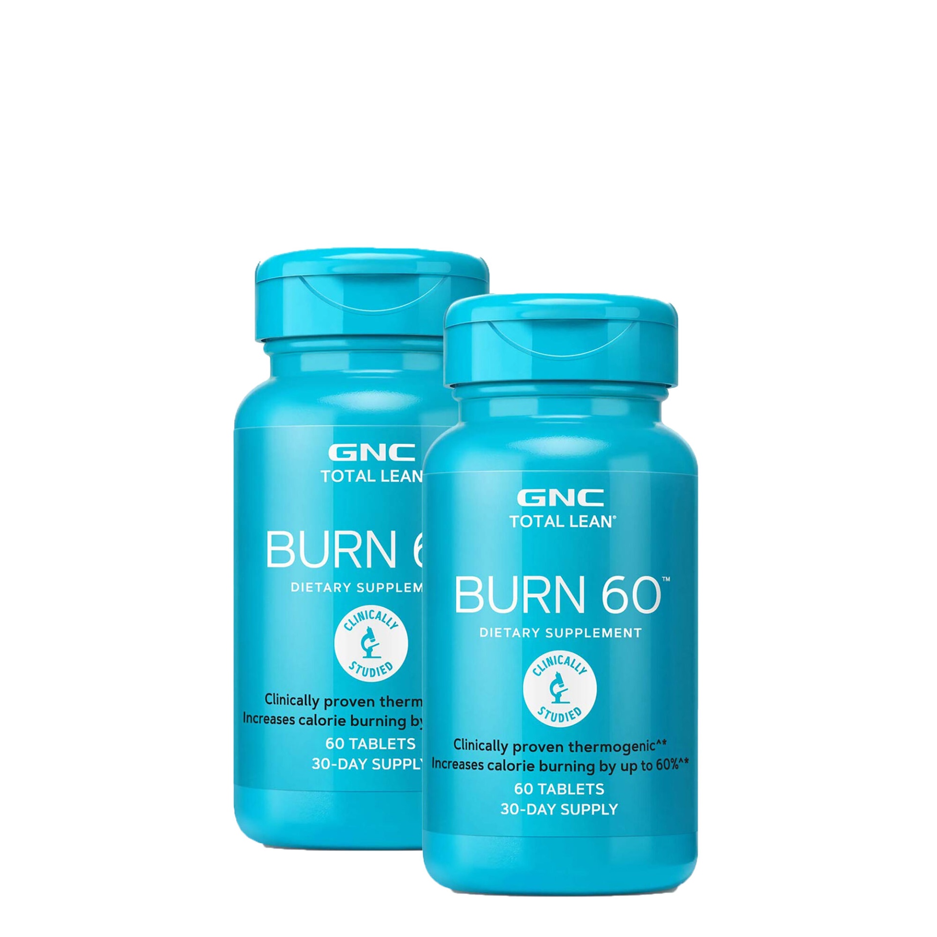 slide 1 of 1, GNC Total Lean Burn 60 - Twin Pack, 120 ct