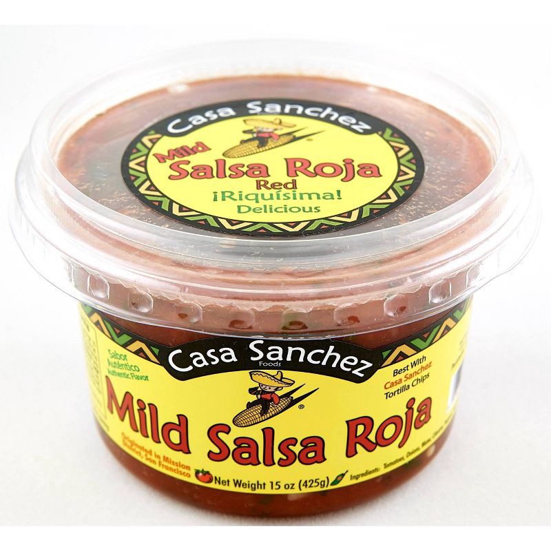 slide 2 of 2, Casa Sanchez Roja Mild Salsa - 15oz, 15 oz