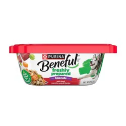 Purina Beneful Chopped Blends Wet Dog Food with Beef, Carrots, Peas & Barley - 10oz