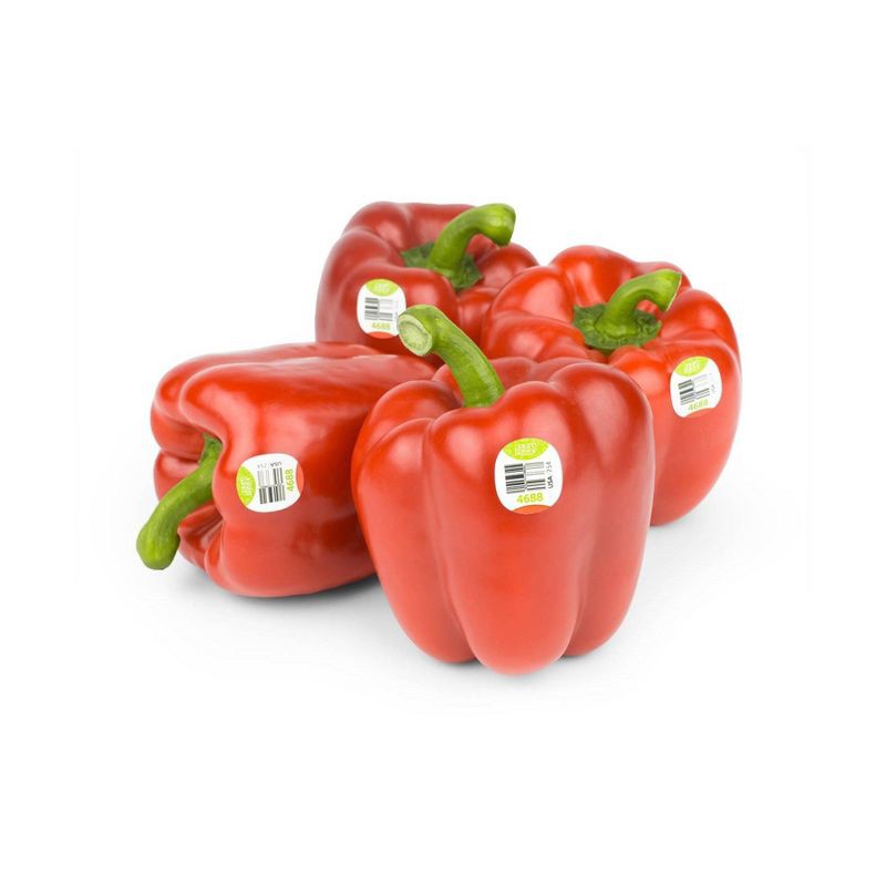 slide 3 of 11, Red Bell Pepper - each, 1 ct