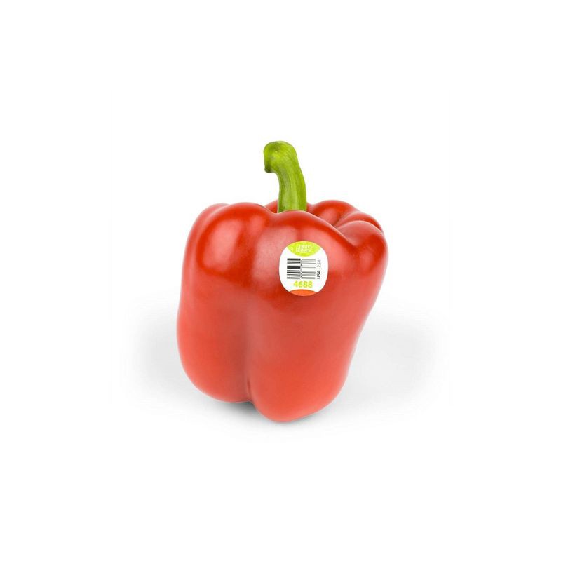 Fresh Red Bell Pepper, 1 Each 