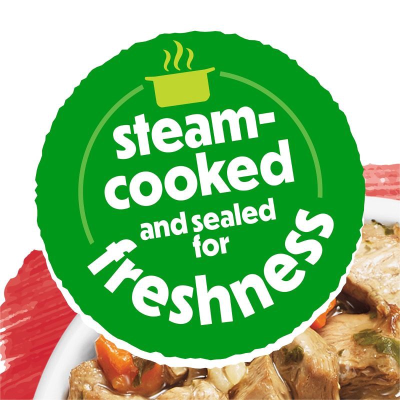 slide 5 of 12, Purina Beneful Prepared Meals Simmered Recipes Wet Dog Food Simmered Beef Entrée - 10oz, 10 oz