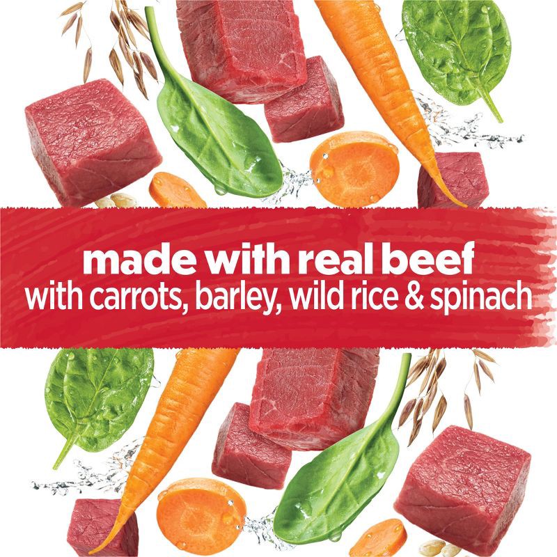 slide 6 of 12, Purina Beneful Prepared Meals Simmered Recipes Wet Dog Food Simmered Beef Entrée - 10oz, 10 oz