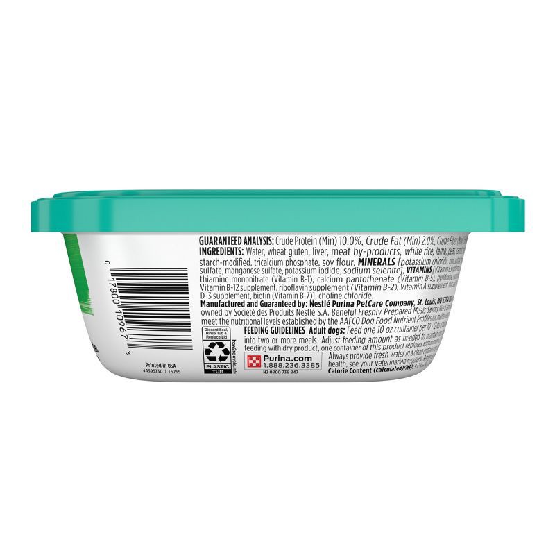 slide 2 of 13, Purina Beneful Prepared Meals Stew Recipes Wet Dog Food Lamb Stew - 10oz, 10 oz