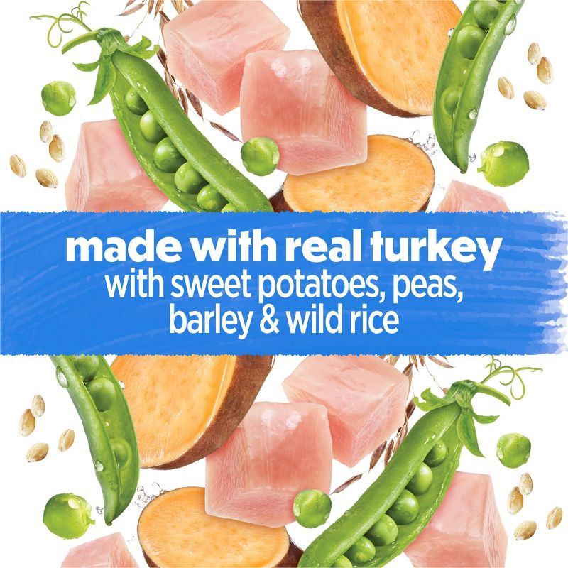slide 6 of 13, Purina Beneful Prepared Meals Roasted Recipes Wet Dog Food Roasted Turkey Medley with Wild Rice, Sweet Potates, Peas & Barley - 10oz, 10 oz