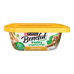 Purina Beneful Prepared Meals Stew Recipes Wet Dog Food Chicken Stew - 10oz