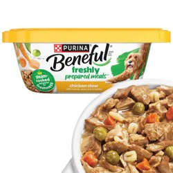 Purina Beneful Prepared Meals Stew Recipes Wet Dog Food Chicken Stew - 10oz